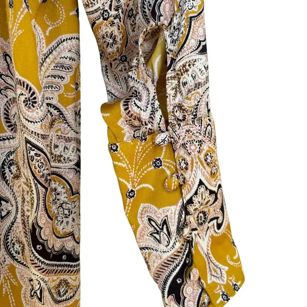 Free People Field of Butterflies Tunic Top Size XS